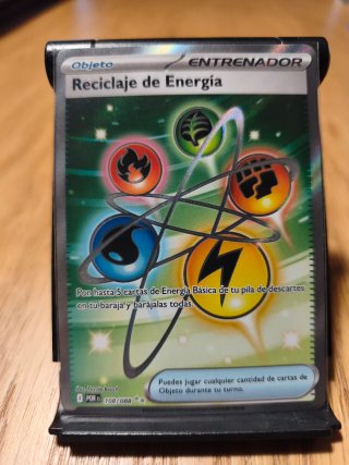 Carta Pokémon Reciclaje de Energía POR  108/088