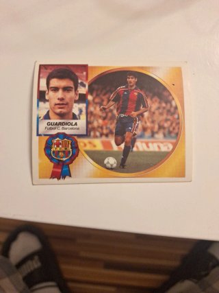 Cromo Guardiola FC Barcelona 94-95