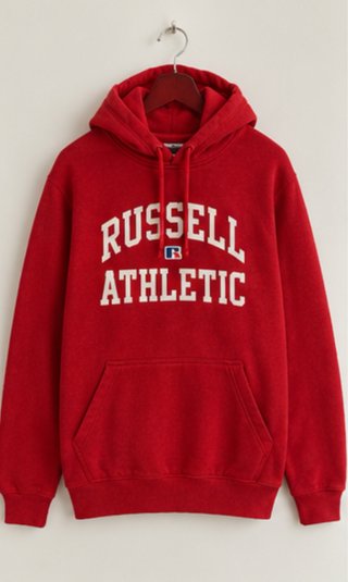 Sudadera Roja Russell Athletic