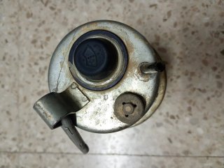 Lámpara de carburo antigua de minero, carburero