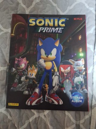 Álbum de cromos Sonic Prime Panini completo