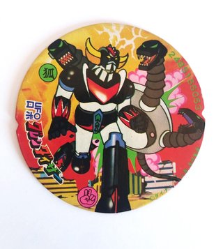 Goldrake Goldorak Grendizer Menko Tazo Pog 8 Cm