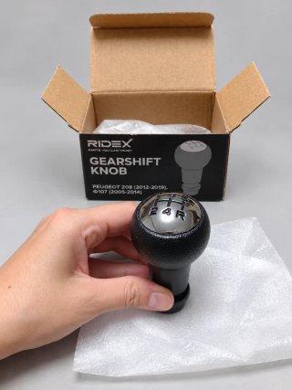 Pomo de cambio RIDEX para Peugeot 208 y 107