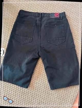 Pantalones cortos vaqueros negros Ecko