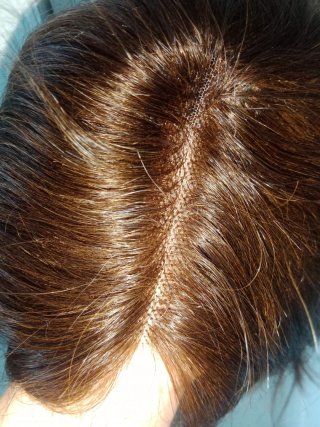 Peluca de Pelo Humano Lace Frontal