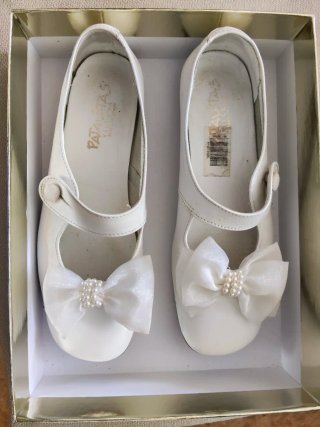 Zapatos de Comunión Blancos Patatas