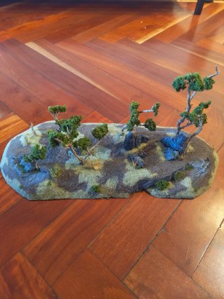 Escenografía para Juegos de Guerra