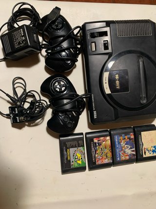 Consola Sega Mega Drive con Juegos