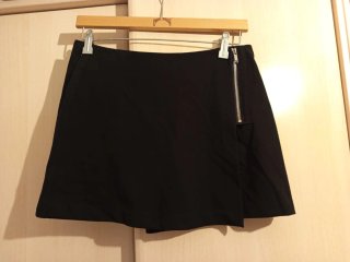 Falda pantalón negra