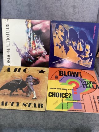 Lote de 4 Vinilos Pop Rock