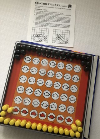 Juego 4 en Raya Magnético Vintage