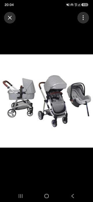 Carrito de bebé 3 en 1 Asalvo Trio New York