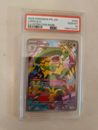 Carta Pokémon Ludicolo 095 PSA 10