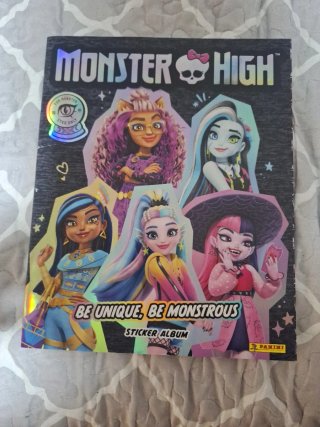 Álbum de Cromos Monster High Panini Completo