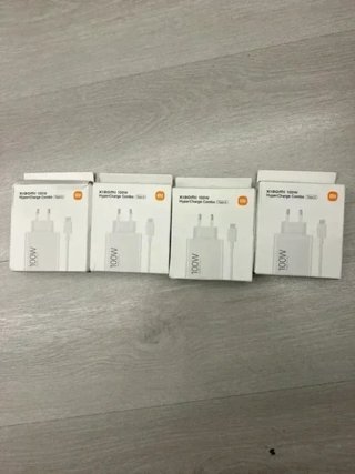 Lote de 4 cargadores Xiaomi 100W HyperCharge Comb