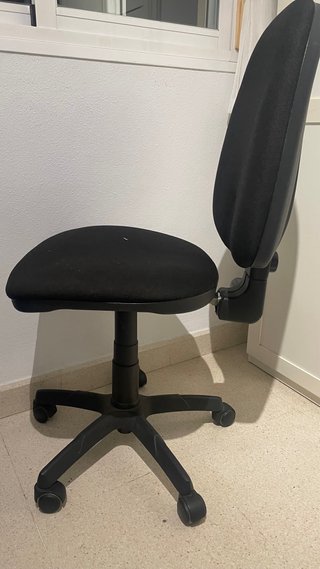 Silla de escritorio negra