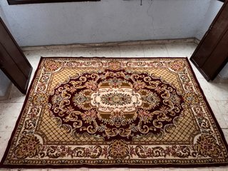 Alfombra Antigua de Lana