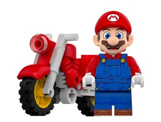 Figura LEGO Super Mario Bros Mario compatible