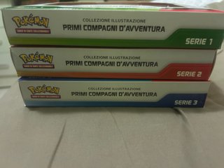 Set 3 Collezioni Pokémon Primi Compagni