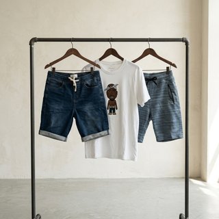 Lote 2 Shorts y Camiseta Hombre