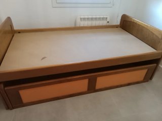 Cama nido de madera