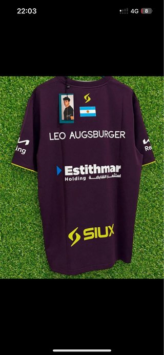 Camiseta Siux Leo Augsburger Premier Padel