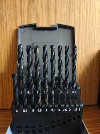 Juego de 19 Brocas para Metal