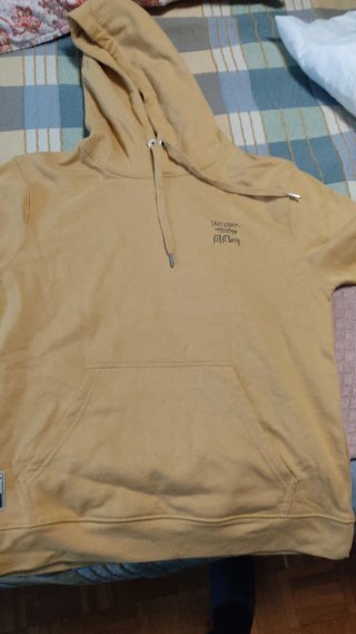 Sudadera Blue Banana Amarilla Talla XS