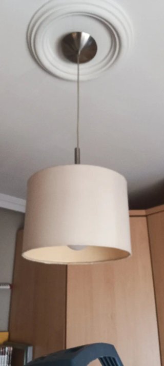 Lámpara de techo beige