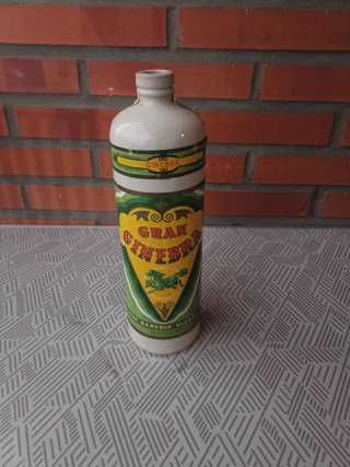 Bottiglia di porcellana Gran Ginebra Barcelo