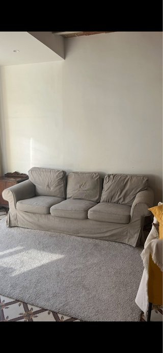 Sofá IKEA Beige EKTORP