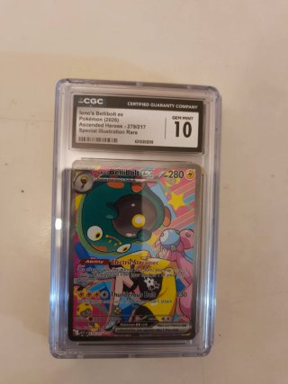 Pokémon Iono's Bellibolt ex CGC 10 special rare