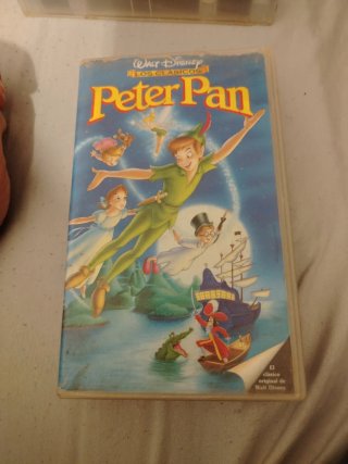 VHS Peter Pan - Los Clásicos Disney