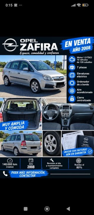 Opel Zafira 2008