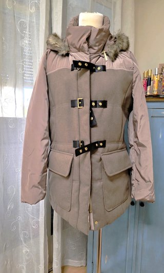 Parka Cortefiel Weekend Marrón Talla L