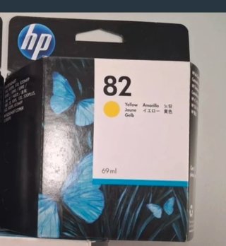 Cartucho de Tinta HP 82 Amarillo