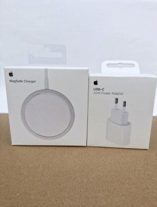 Cargador MagSafe iPhone y Adaptador 20W Apple