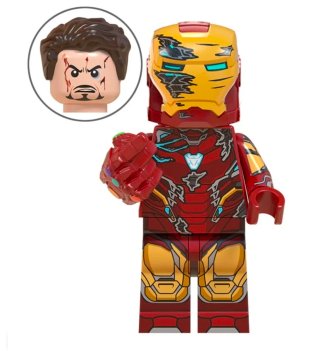 Minifigura LEGO Marvel Iron Man Endgame compatible