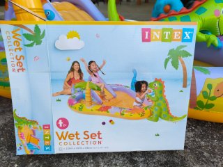 Piscina Hinchable Infantil Intex con Tobogán