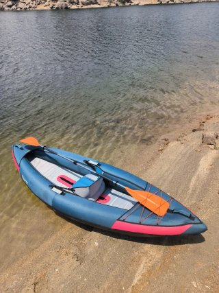Kayak Hinchable Itiwit + remo + inchador+chaleco L