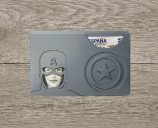 Funda Tarjetero Capitán América