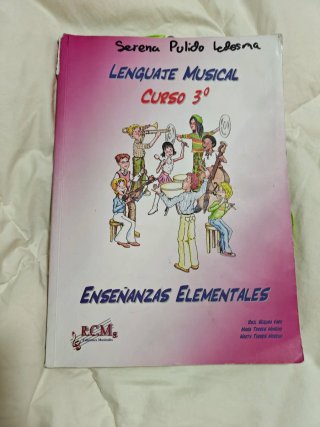 Libro Lenguaje Musical 3º RCM