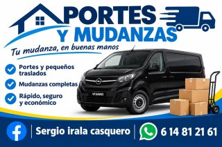 Portes y mudanzas