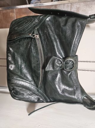 Bolso de Piel Petusco Verde