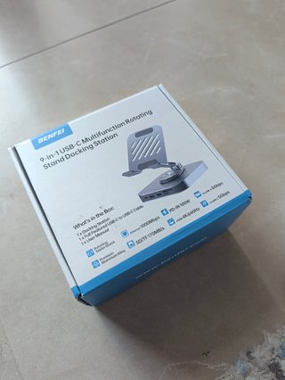 Base soporte tablet Benfei 9 en 1 hub USB-C nueva