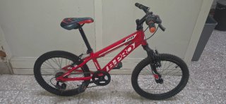 Bicicleta MTB B-PRO JR20 Roja