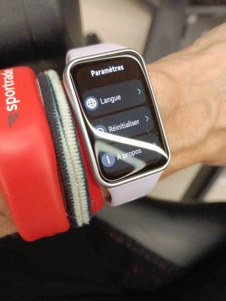 Reloj inteligente con pantalla táctil