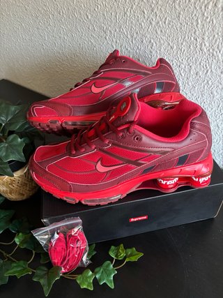 Nike Shox R2 x Supreme Speed Red Nuevas Talla 45