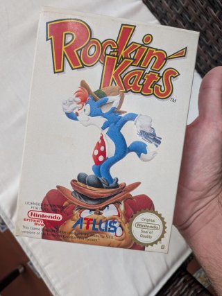 Rockin' Kats Nintendo NES pal B esp completo nese