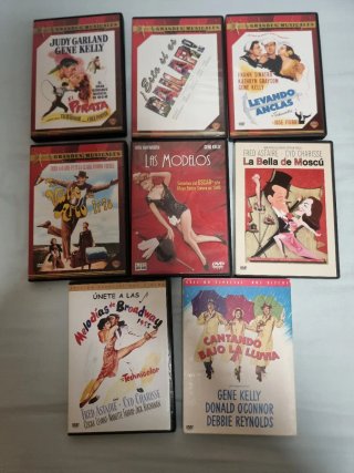 Lote de 8 DVDs Musicales Clásicos